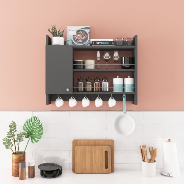 Knerr sein�hylly - antrasiitti