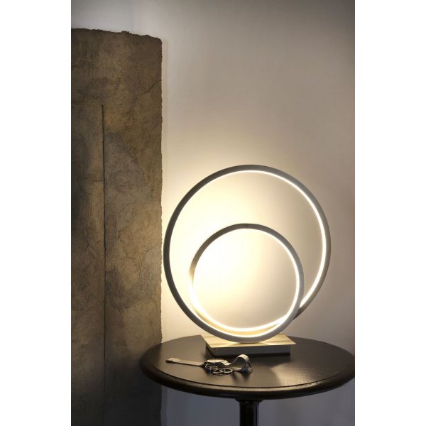 Loop pöytävalaisin - Teräs Loop pöytävalaisin - Teräs