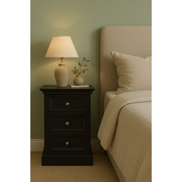 Y�p�yt� Bristol mustana - 70 cm korkea + Huonekalujen puhdistus